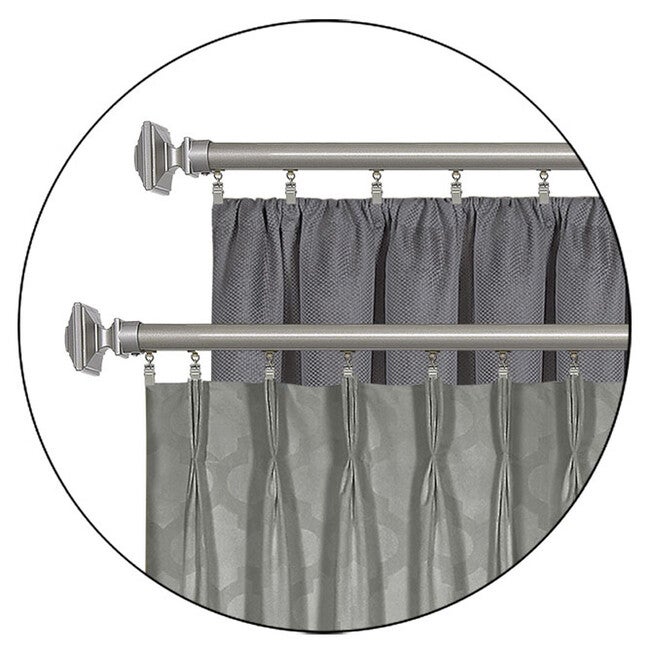 Innovative Traverse Curtain Rod - Oxford 66-120, , alternate image number null