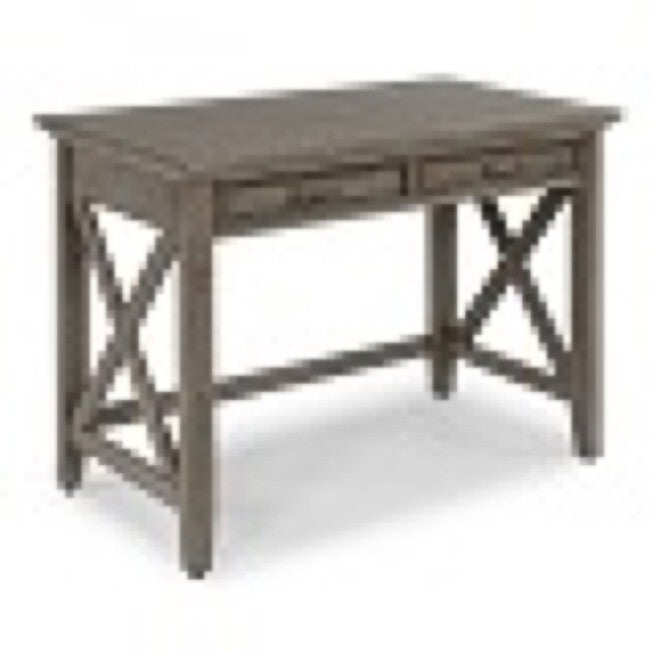 Mountain Lodge Gray Desk, Student, GRAY, hi-res image number 0