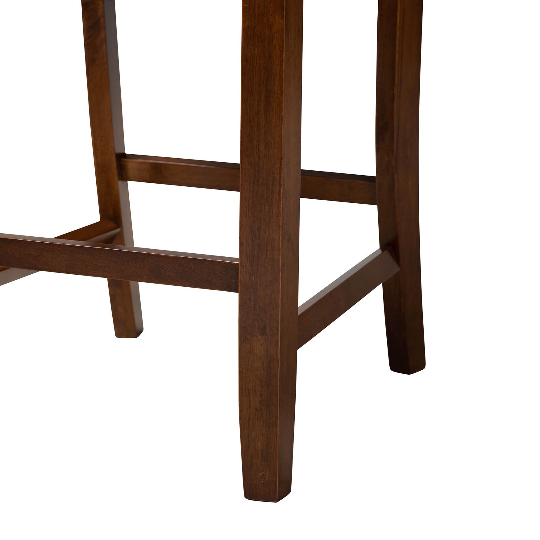 Abigail Modern Beige Fabric And Dark Brown Finished Wood 2-Piece Counter Stool Set, , alternate image number 18
