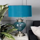 Silver Glass Tuscan Table Lamp, , alternate image number 7
