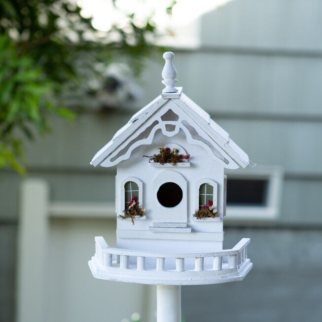 Freestanding Elegant Victorian Birdhouse, , alternate image number null