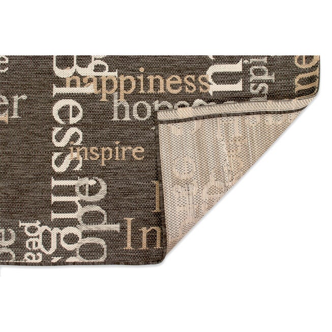 Liora Manne Portofino Sentiments Indoor/Outdoor Rug, , alternate image number 2