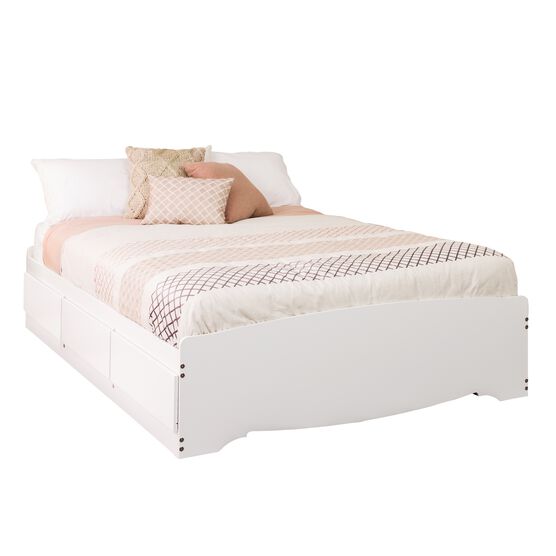 Full Mate’s Platform Storage Bed with 6 Drawers, , on-hover image number null