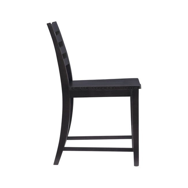 Flynn Counter Stool Black Set of 2, , alternate image number 2