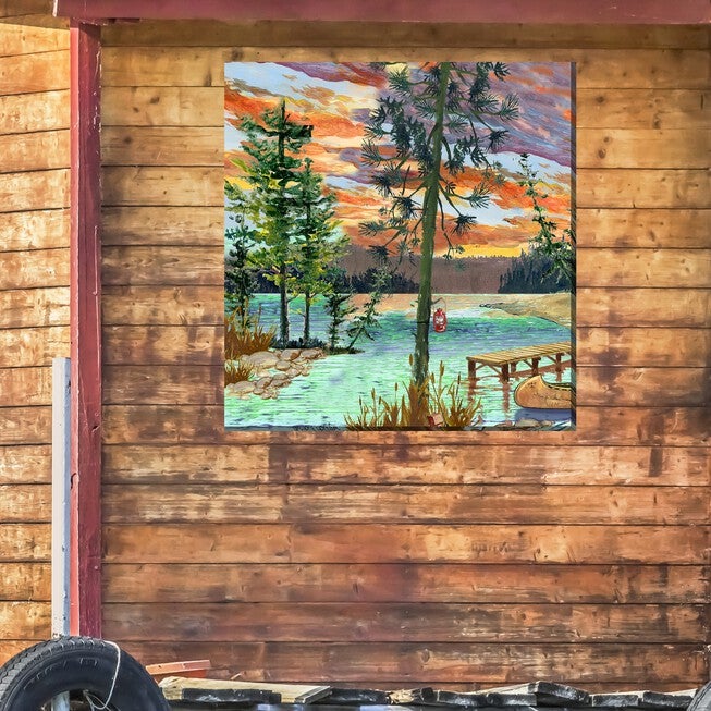 SUMMER CAMP OUTDOOR ART 24X24, , on-hover image number null