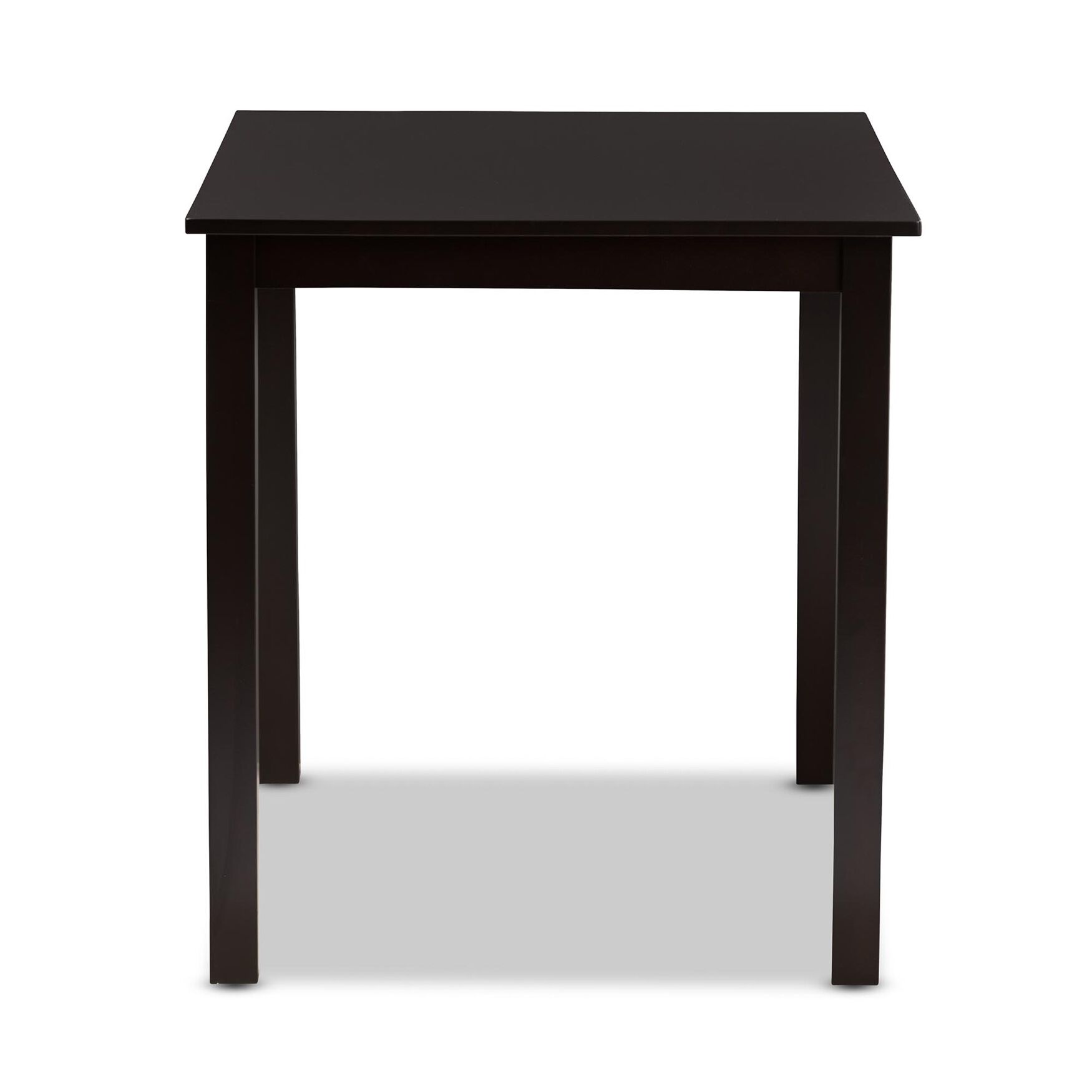 Eveline Modern Espresso Brown Finished Wood 43-Inch Dining Table, , alternate image number 2