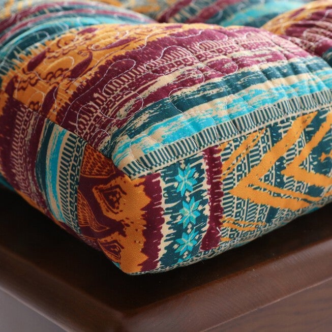 Southwest Triple-Layered Chair Pad 4 Piece Set, , alternate image number null