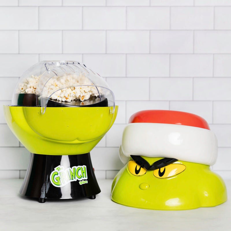 Dr. Seuss The Grinch Popcorn Maker, GREEN, alternate image number 4