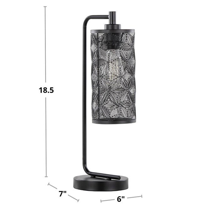 Gwen 18 inches Metal Task Lamp - Set Of 2, , alternate image number 9