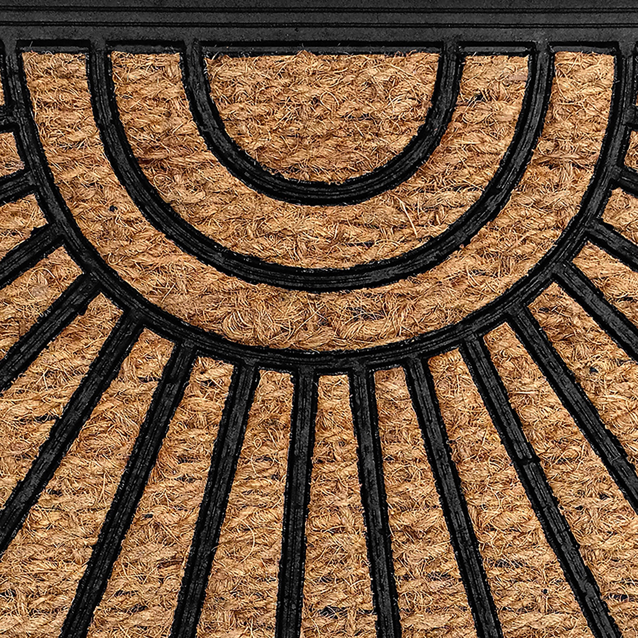Coco Entrance Mat 18x30, SUNRISE BROWN, alternate image number 4