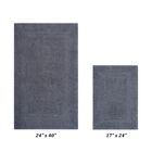 Lux Collectioni Rug 2 Piece Set (17" x 24" | 24" x 40"), GRAY, hi-res image number null