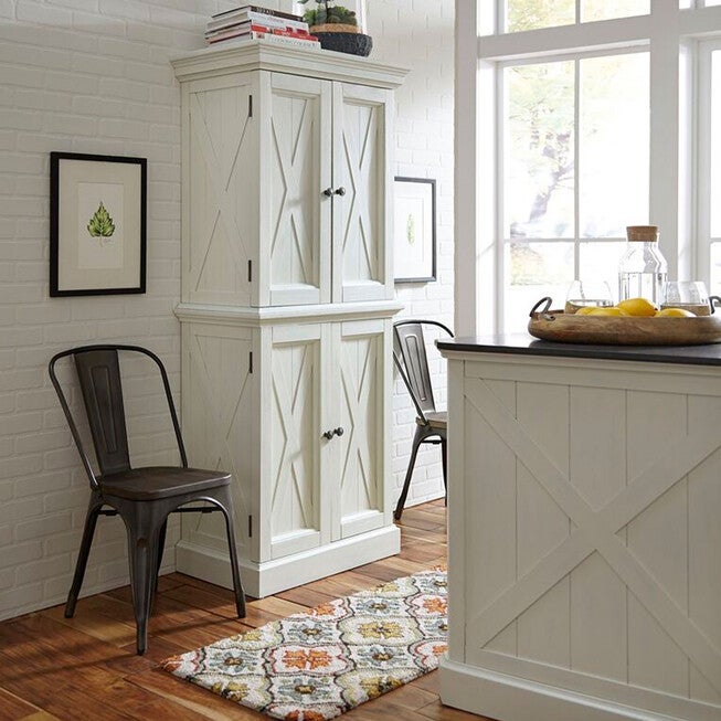 Seaside Lodge Kitchen Pantry, WHITE, hi-res image number 0