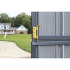 Shed-in-a-Box Steel Storage Shed 6 x 4 ft. Galvanized Charcoal/Cream, , alternate image number null