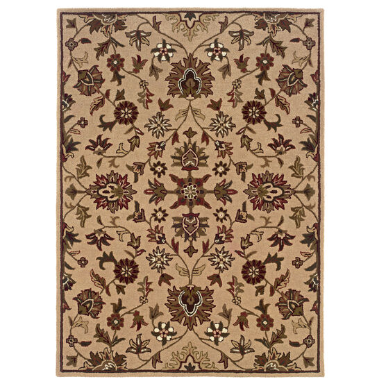 Trio Traditional Gold 8'X10' Area Rug, GOLD, hi-res image number null