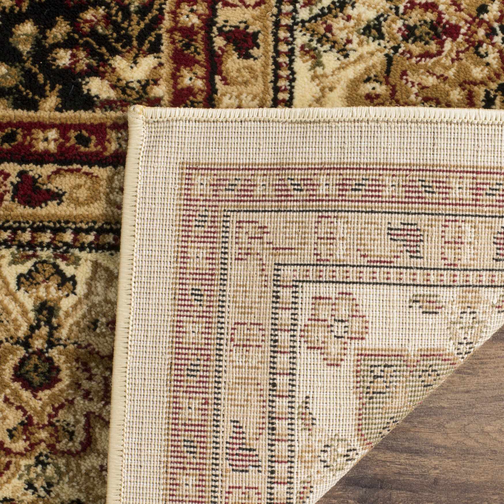Lyndhurst 221 Multi / Ivory 8' X 8' Round Round Rug, , alternate image number 3
