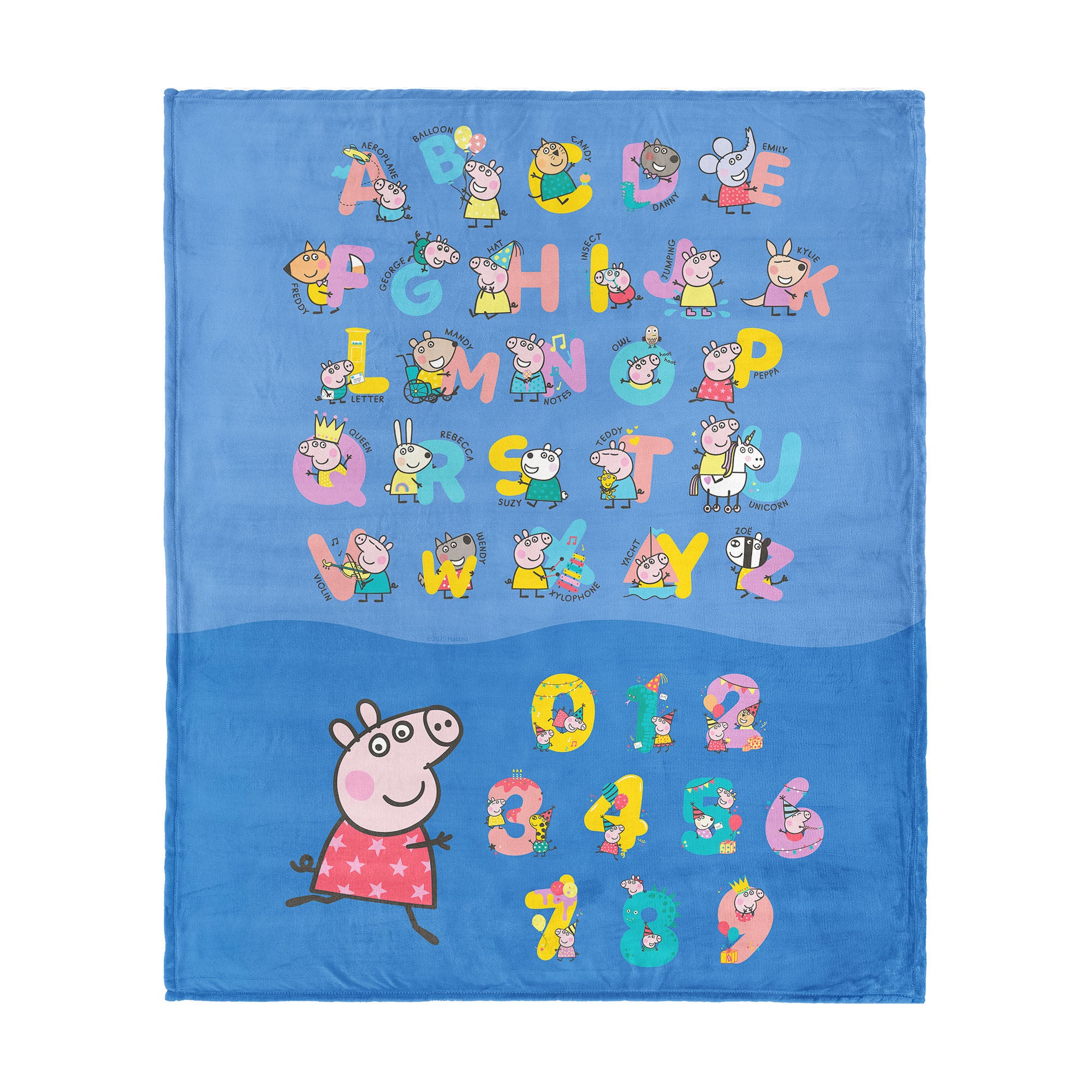 Nickeoldeon Silk Touch Throw Blanket 50x60 inches, PEPPA PIG, hi-res image number 0