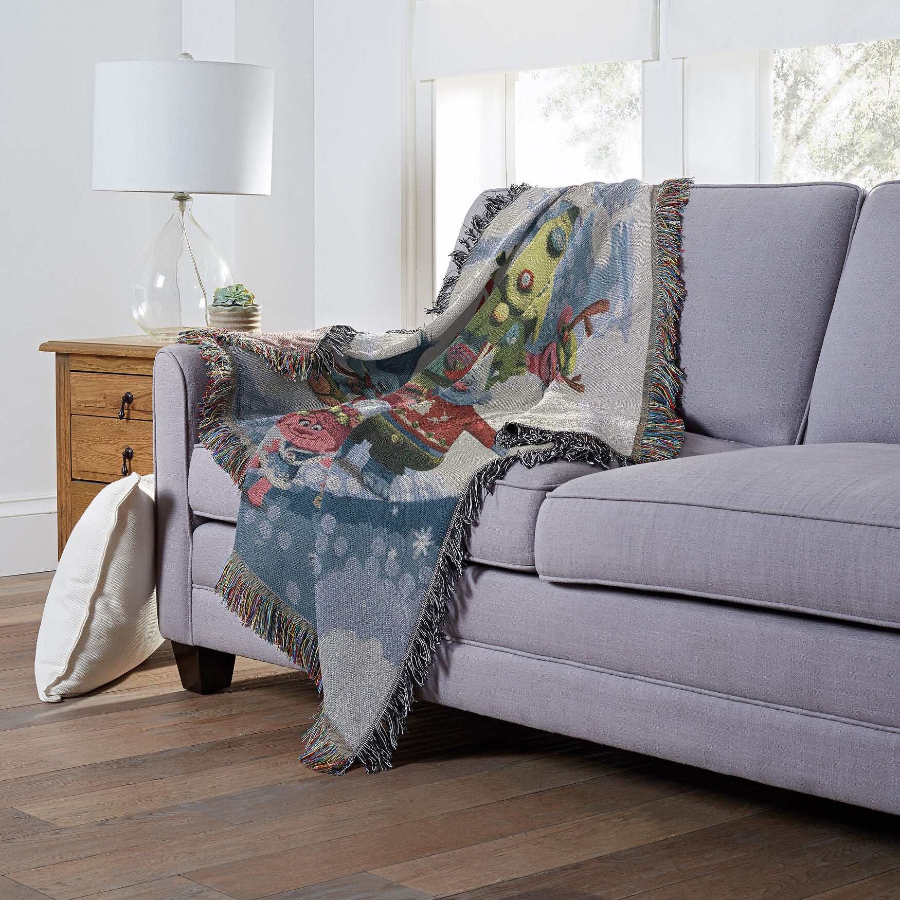 Trolls Holiday Time Woven Tapestry 48X60, , alternate image number 2