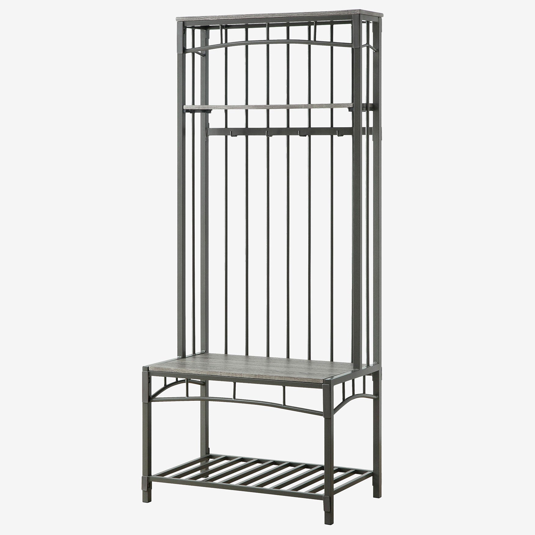 Boltzero Entry Hall Bench, WASHED WALNUT, hi-res image number 0