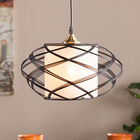 Oval Wire Swirl Pendant Lamp, , on-hover image number null