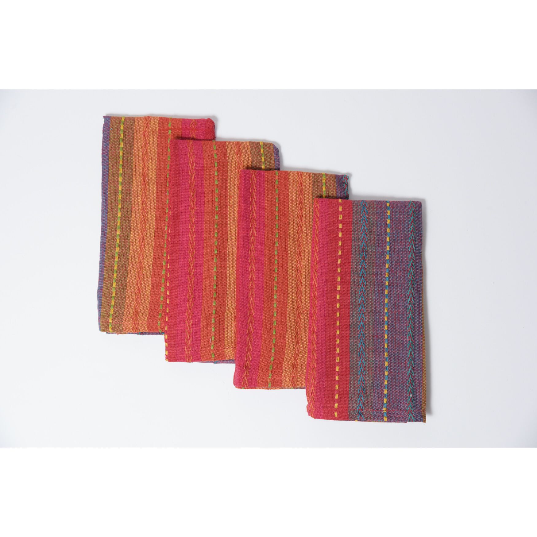 PHOENIX 4 PK NAPKINS, RED, hi-res image number 0