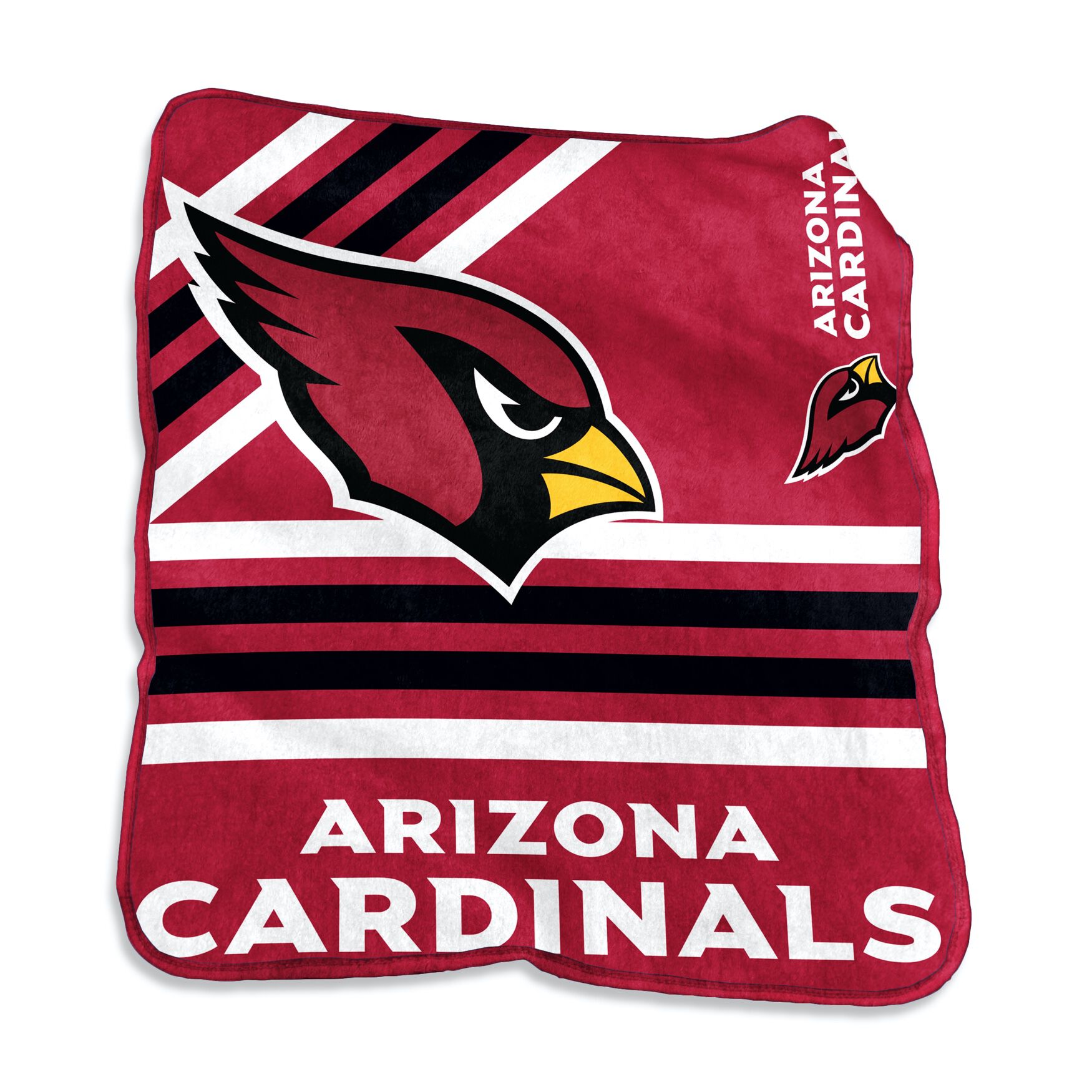 Arizona Cardinals Raschel Throw Home Textiles, MULTI, hi-res image number 0