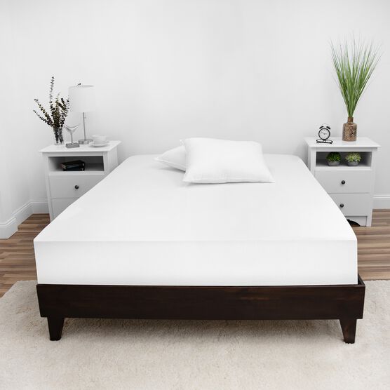 SensorPEDIC Complete Waterproof Mattress Encasement with Bed Bug Protection, WHITE, hi-res image number null