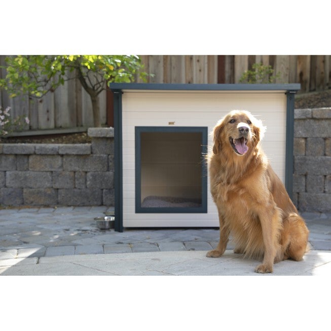 Rustic Lodge Pet Dog House Jumbo, MAPLE, hi-res image number null