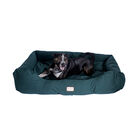 Bolstered Dog Bed,Anti-Slip Pet Bed, Laurel Green, Large, GREEN, hi-res image number null