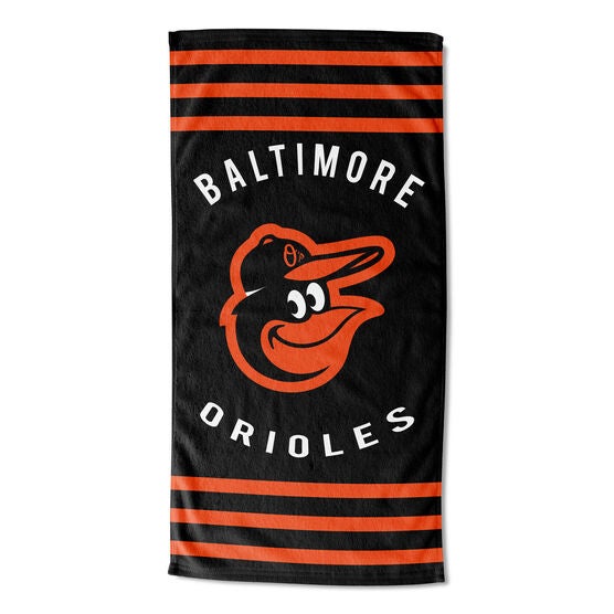 Orioles Stripes Beach Towel, MULTI, hi-res image number null
