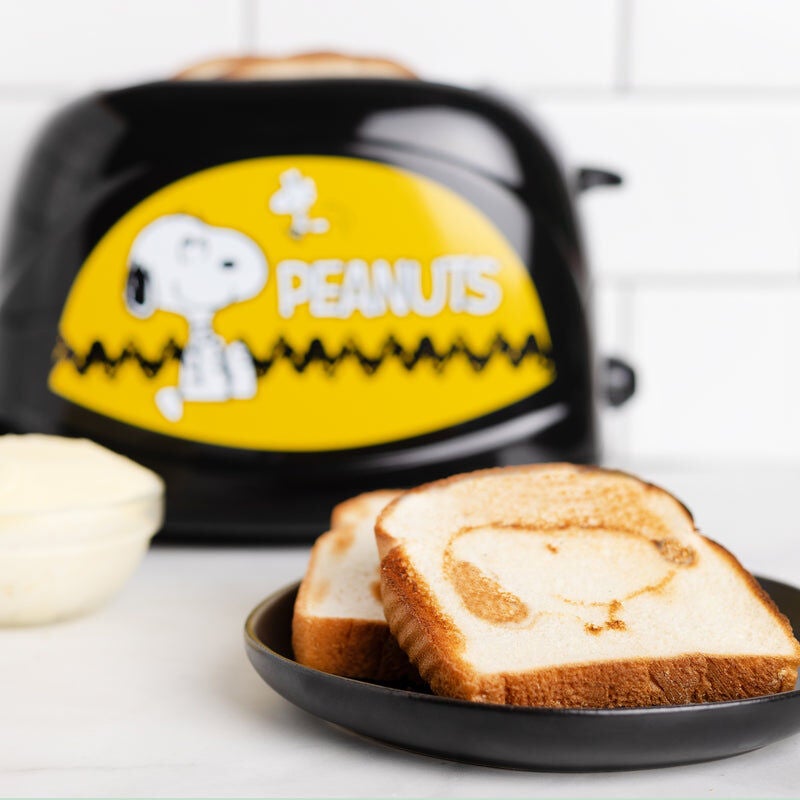 Peanuts Snoopy Toaster, BLACK, alternate image number 1
