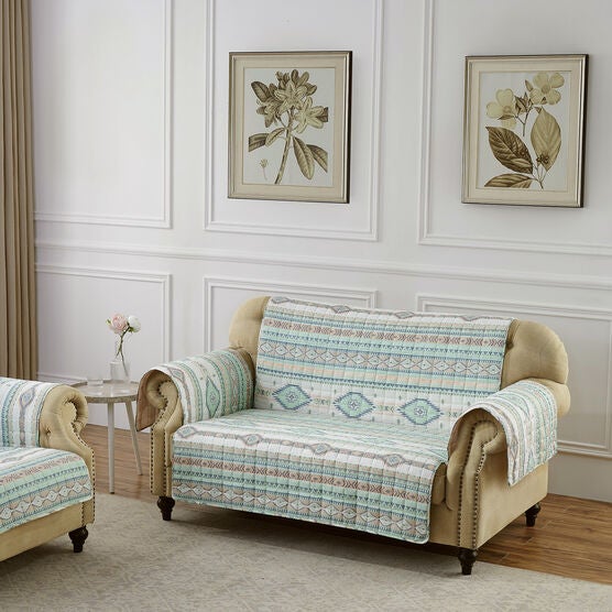 Phoenix Turquoise Furniture Protector, Arm Chair, , on-hover image number null