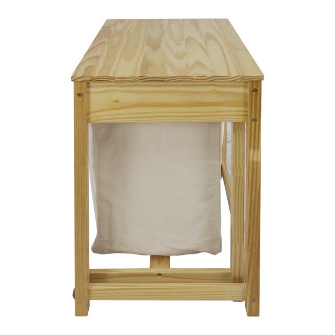 Eco Home Laundry Prep Hamper - Natural, , on-hover image number 1