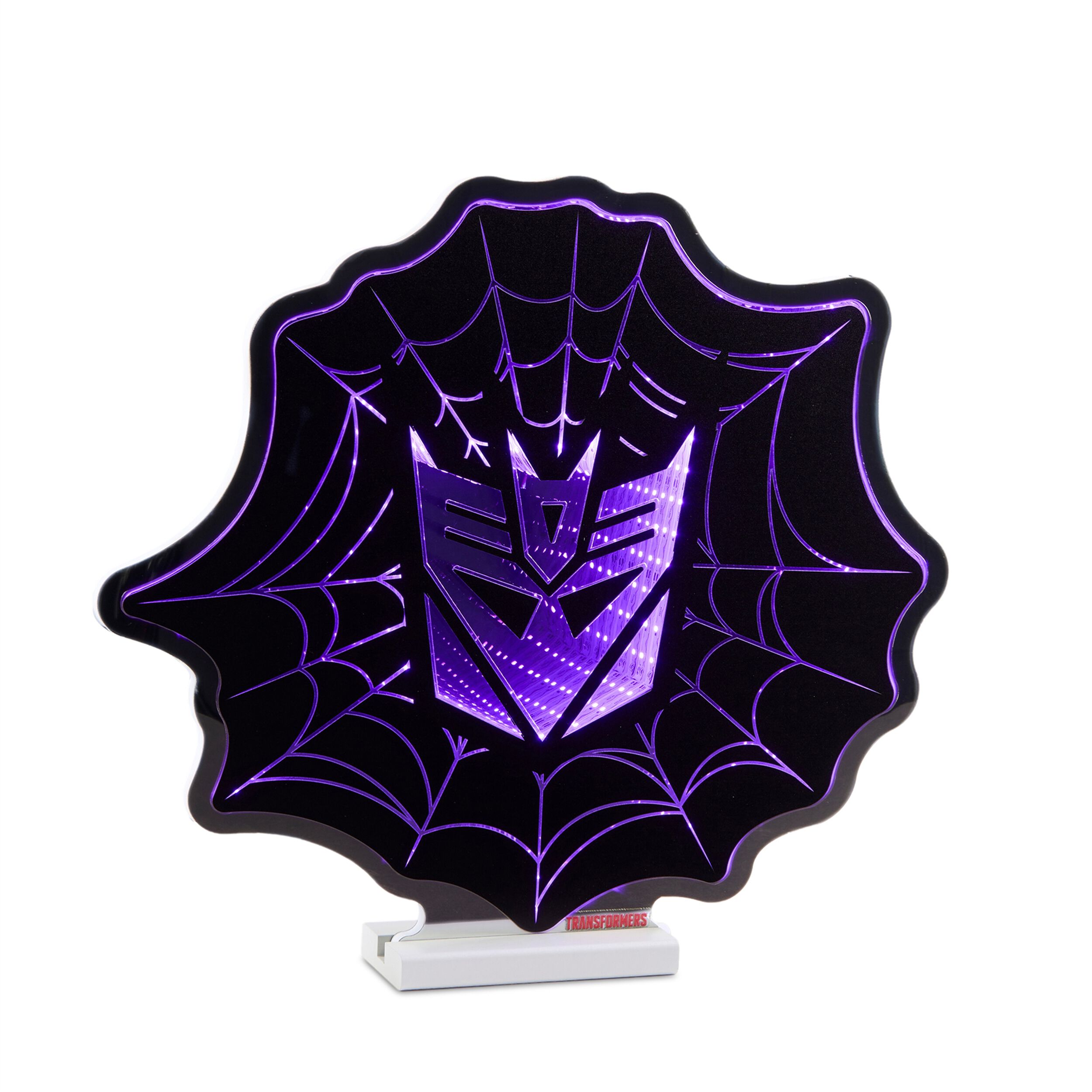 Transformers Decepticon Web Ekkolight 18 inchesH, PURPLE BLACK, hi-res image number 0