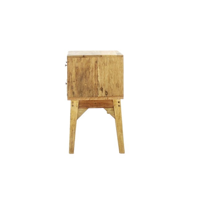 Java Wood Bench With Drawers, , alternate image number 2