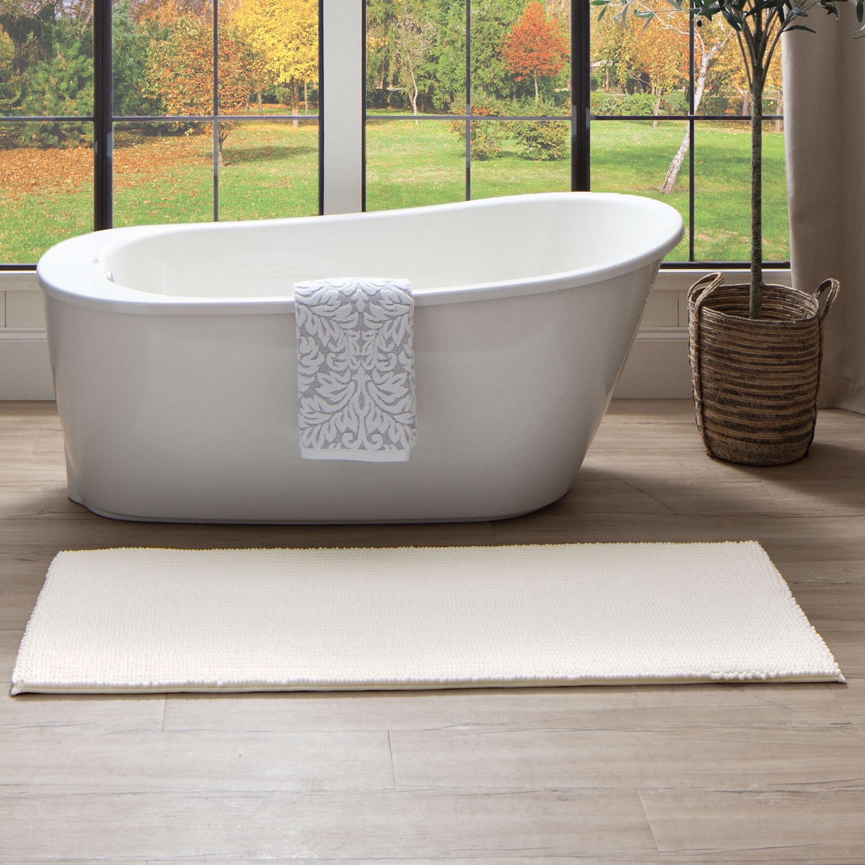 Homespun Noodle Bath Rug, , alternate image number 14