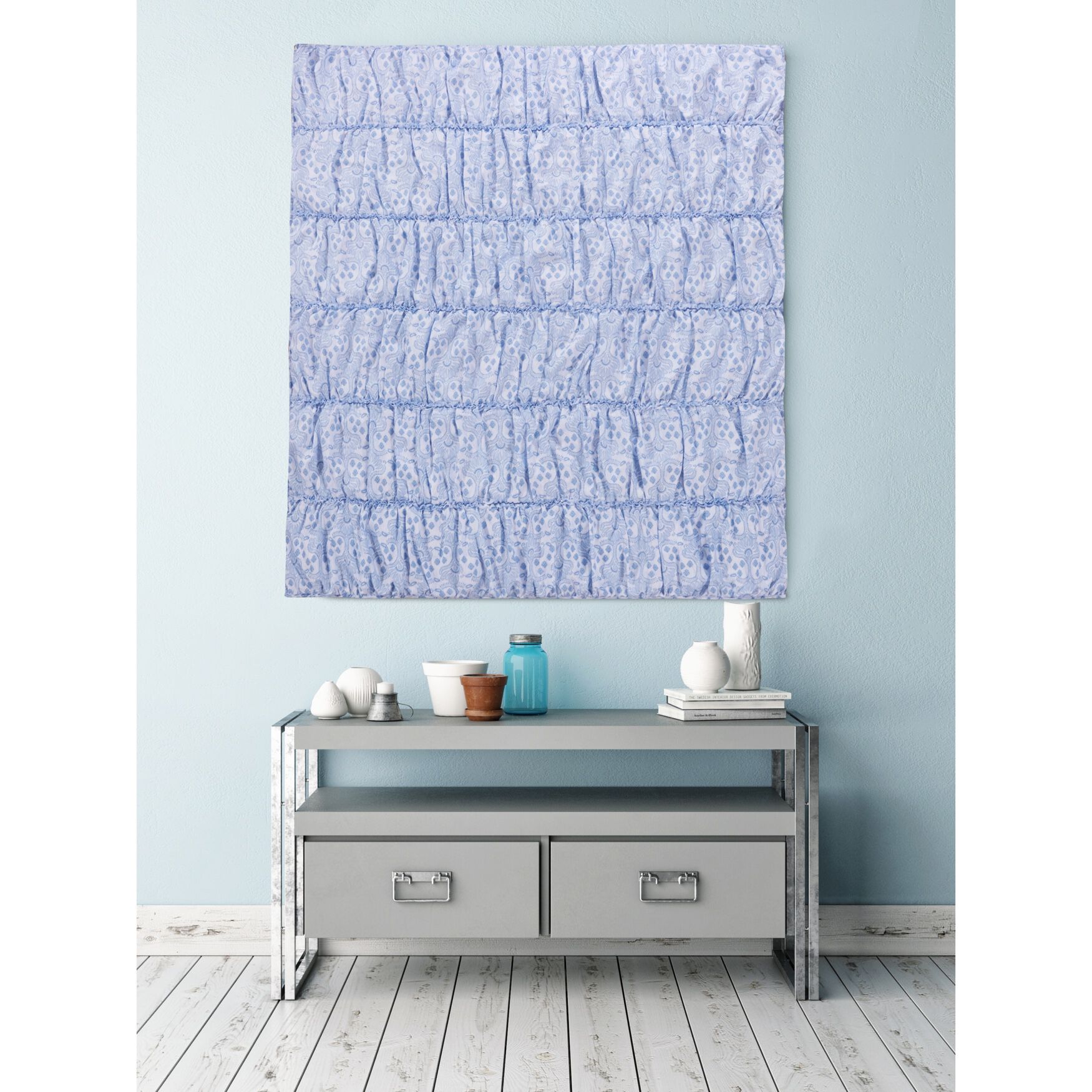 Helena Ruffle Quilted Throw Blanket, , alternate image number 6