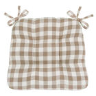Buffalo Check Tufted Chair Seat Cushions Set of Two, , alternate image number null