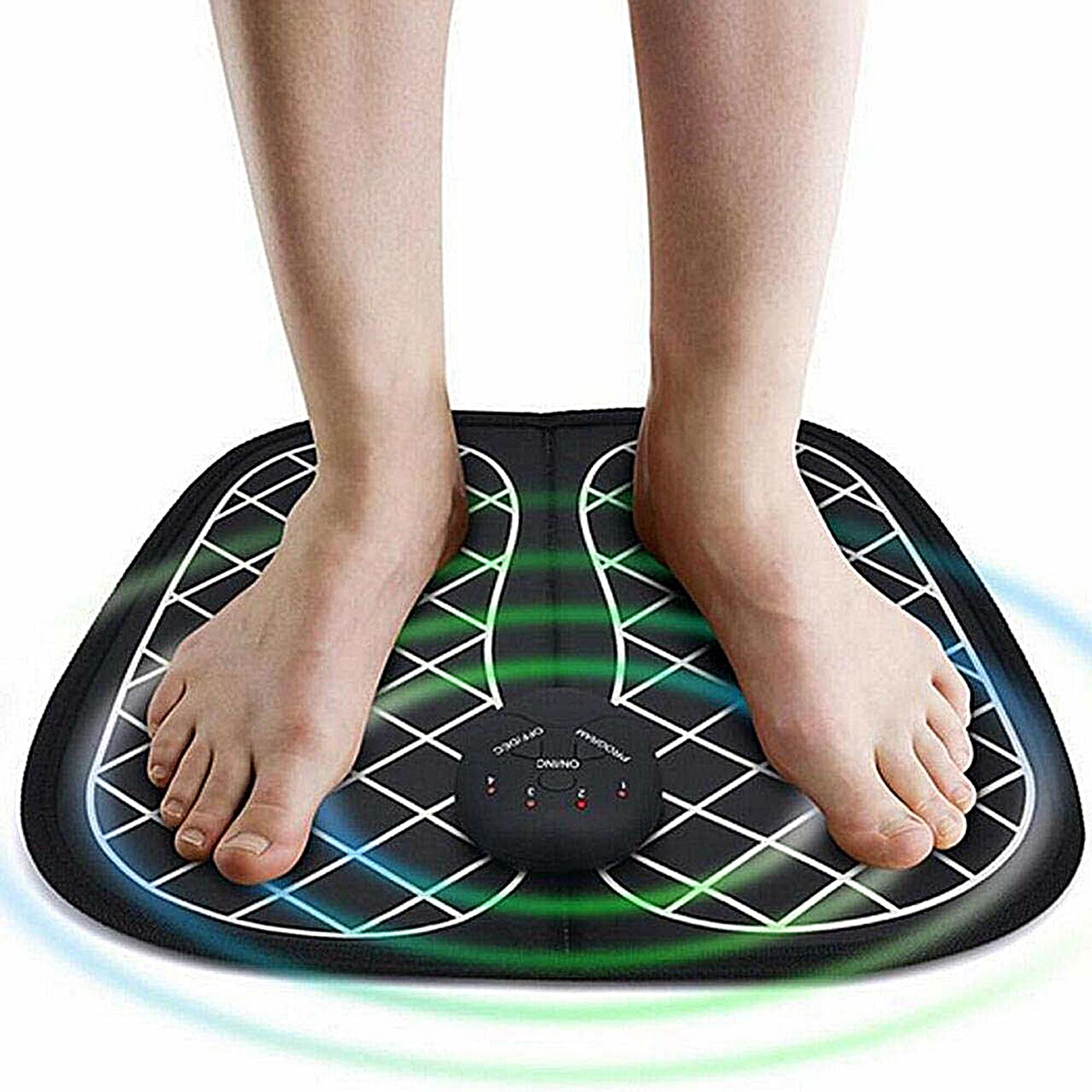 Ems Foot Massager, Folding Portable Electric Massage Mat Wellness, , alternate image number 3