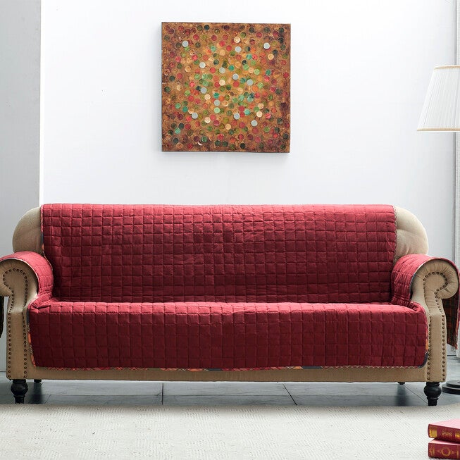 Gold Rush Sofa Quilted Furniture Protector, MULTI, on-hover image number 1