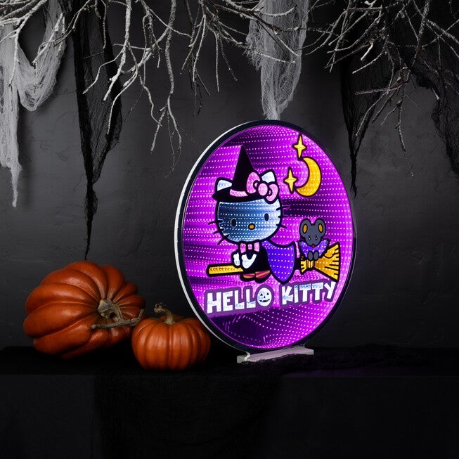 Hello Kitty®? Witch Ekkolight 24 inchesH, PURPLE ORANGE, alternate image number 1