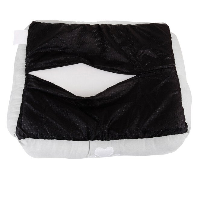 Orthopedic rectangle bolster Pet Bed,Dog Bed, super soft plush, Large 34x24 inches BLUE, , alternate image number 4