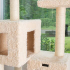 Multi-Level Real Wood Cat Tree With Two Condos Perches, , alternate image number 2