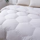 Honeycomb Stitch Down Alternative Comforter, White, , alternate image number null