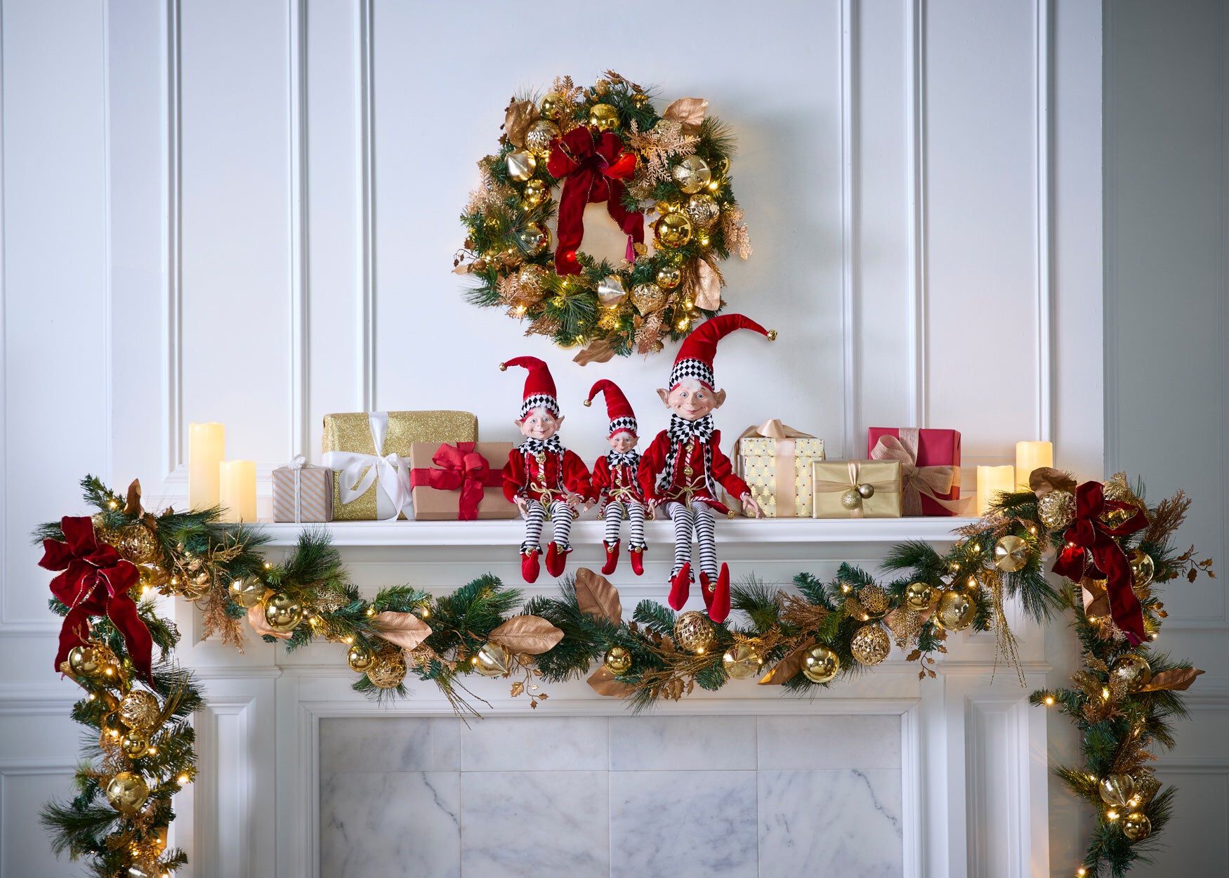 21&quot;H Posable Christmas Elf