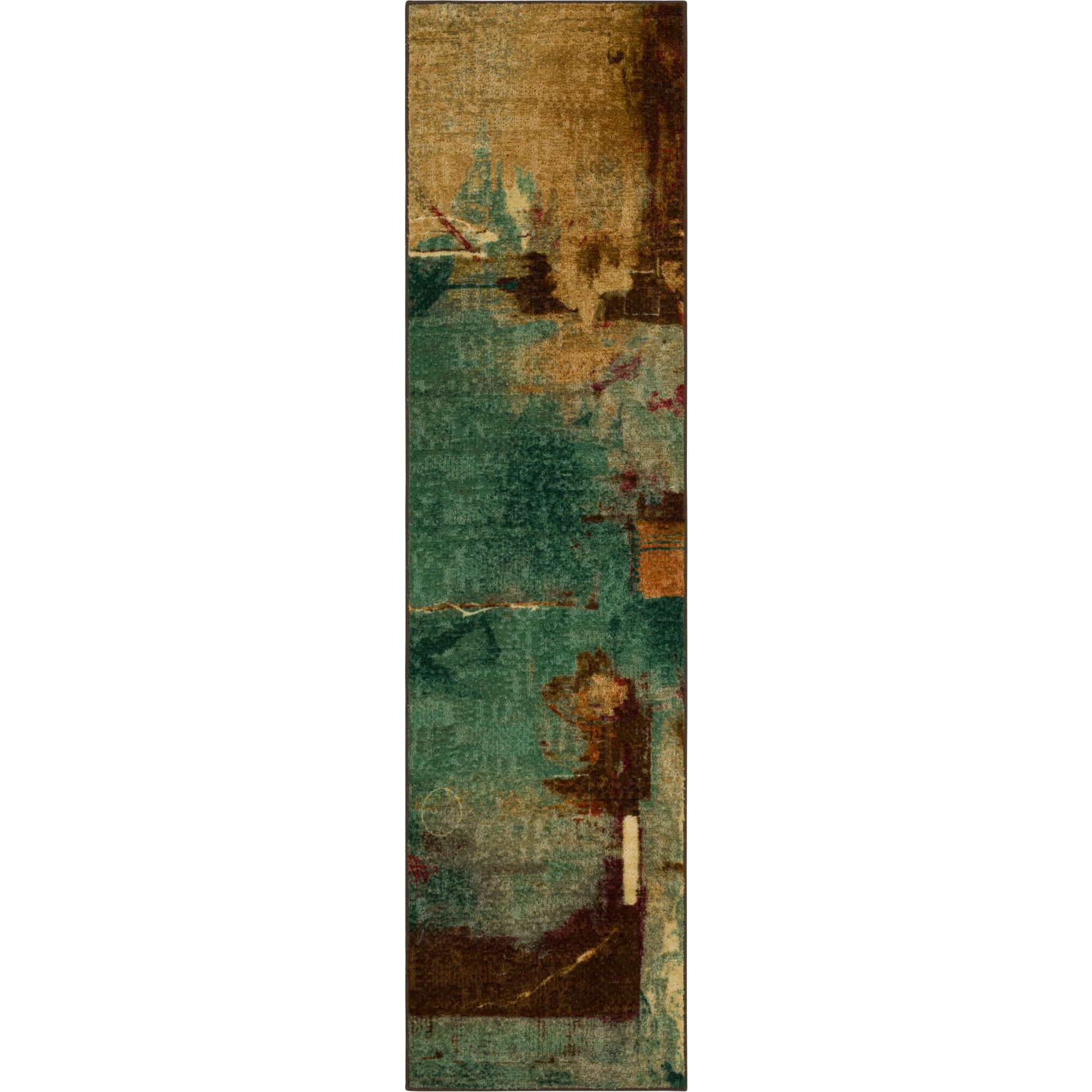 Aqua Fusion Blue 1' 8 inches X 5', AQUA, hi-res image number 0