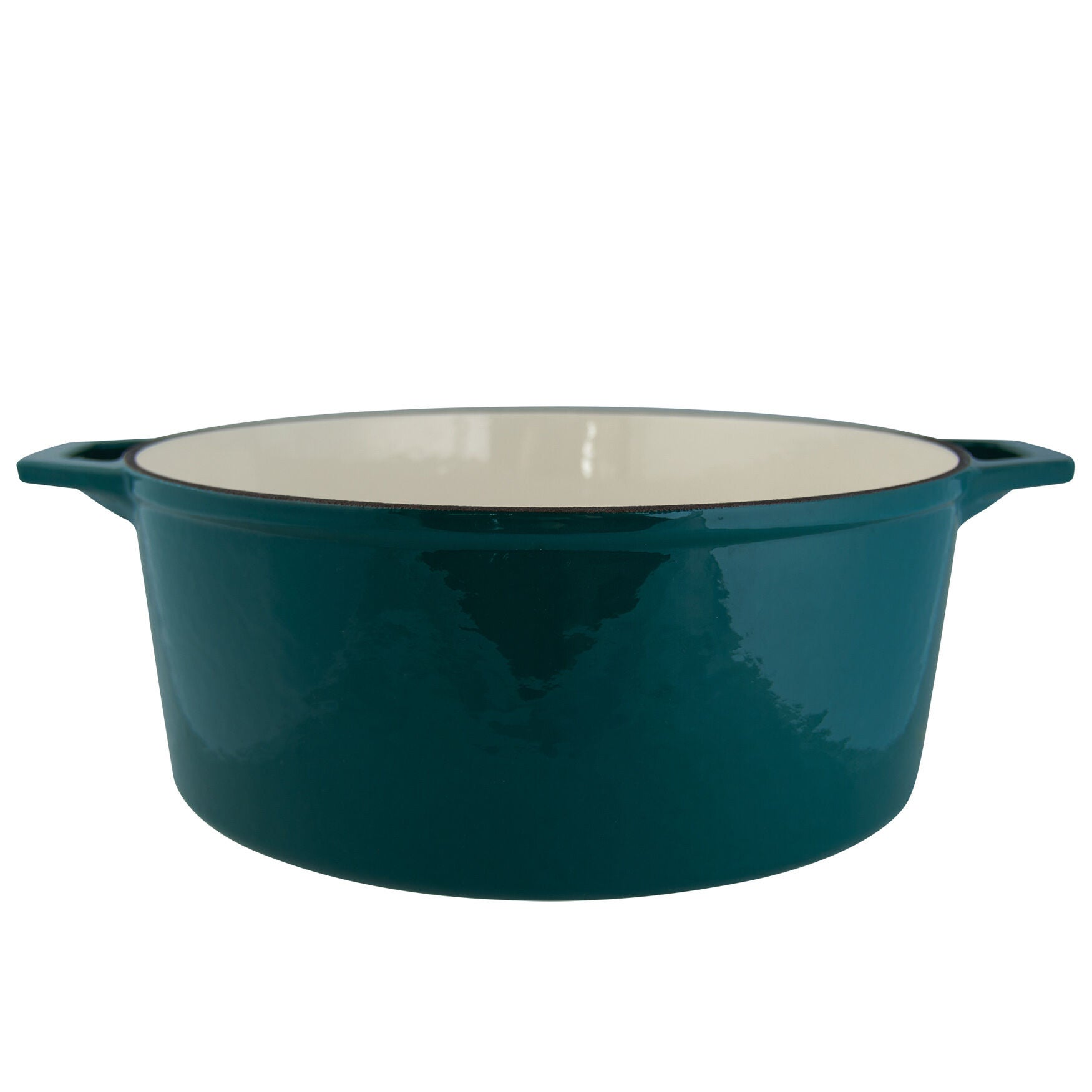 7 Quart Enameled Cast Iron Dutch Oven W Lid, , alternate image number 3