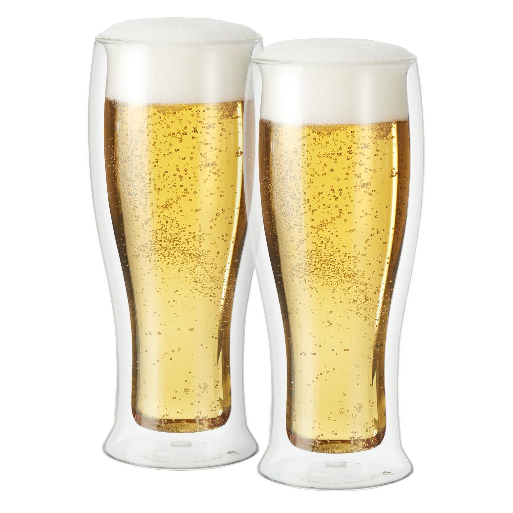 8 oz. Double Wall Beer Glasses, Set of 2