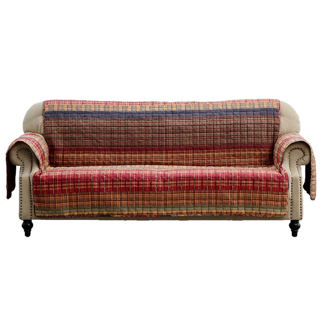 Gold Rush Sofa Quilted Furniture Protector, MULTI, alternate image number 2