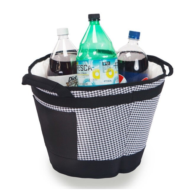 Austin Table Top Insulated Leak Proof Ice Bucket Cooler, BROWN, hi-res image number null