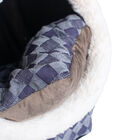 Cuddle Cave Cat Dog Bed, Blue Checkered, , alternate image number 6